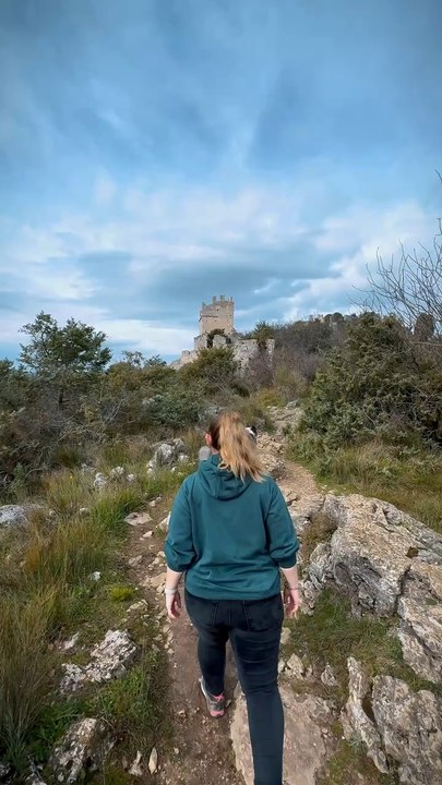 Je pars explorer des ruines avec mes chiens 