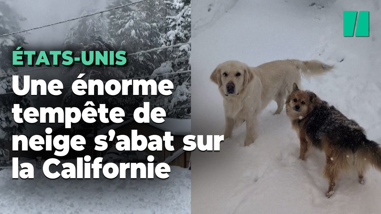 Une tempête de neige rare et dangereuse menace la Californie