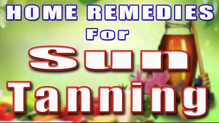 धूप में झुलसी (काली) त्वचा के लिए घरेलू  उपचार II HOME REMEDIES FOR SUN TANNING