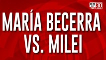 María Becerra vs Milei: 