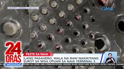 24 Oras Weekend Part 2: Pananagutan sa NAIA pests; Dagsa ng mga tamban; Tatay ni-rape umano ang anak; atbp.