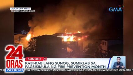 24 Oras Weekend Part 3: Batang nasawi sa sunog ; Nanahimik sa kagat ng aso; World spots sa isang resort; atbp.