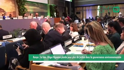[#Reportage] Kenya  : le Gén  Oligui Nguema plaide pour plus de justice dans la gouvernance environnementale