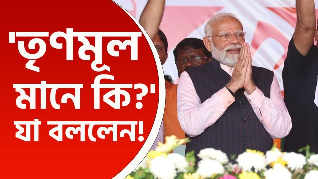 চমকে উঠবেন! তৃণমূল মানে কি, প্রধানমন্ত্রী মোদীর মুখে নতুন সংজ্ঞা, দেখুন