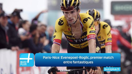 Paris-Nice: Evenepoel-Roglic, premier match entre fantastiques
