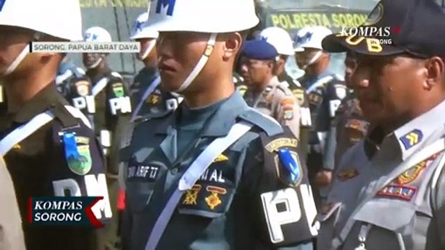 Polresta Sorong Kota Prioritaskan Sejumlah Pelanggaran Saat Operasi Keselamatan Mansinam