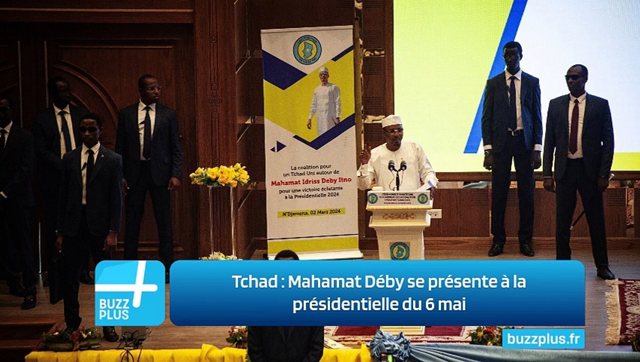 Tchad : Mahamat Déby se présente à la présidentielle du 6 mai