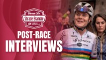 Strade Bianche Women Elite 2024 | The thoughts of the winner Lotte Kopecky