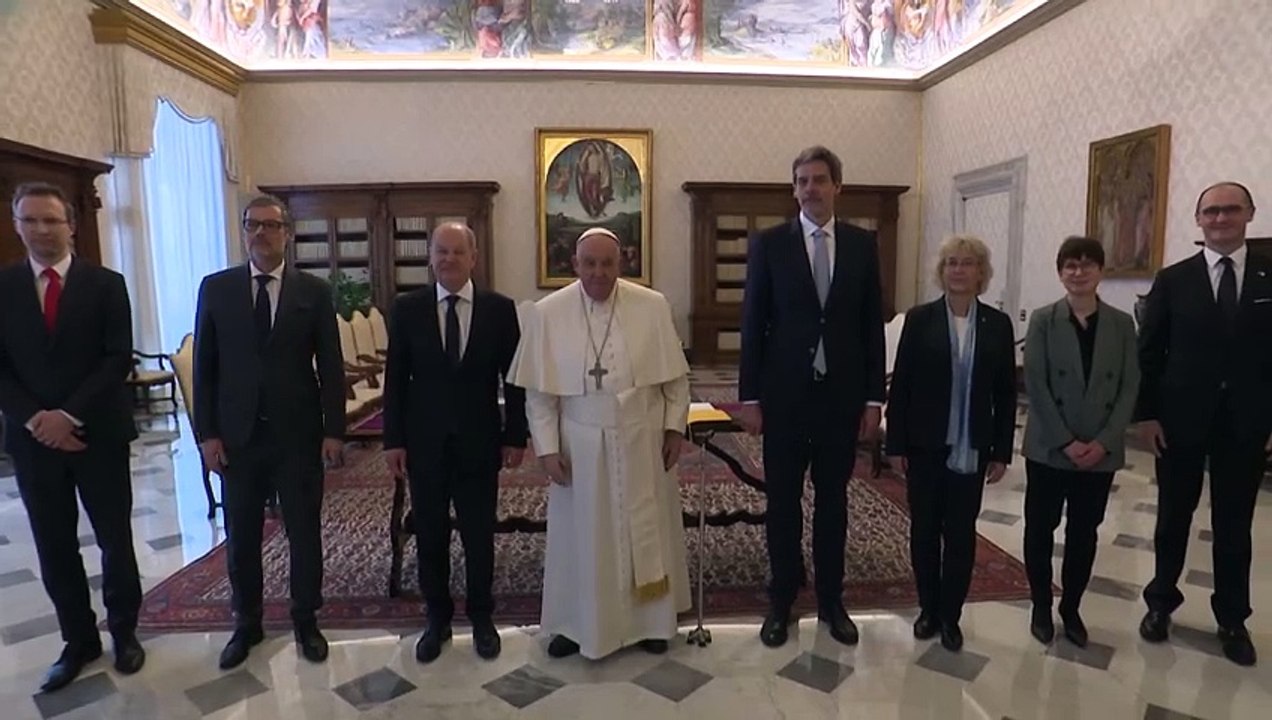 Scholz tauscht sich mit Papst über Ukraine und Nahen Osten aus