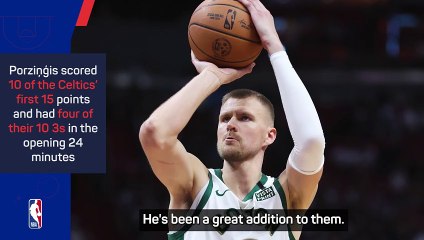 Mavs praise Celtics and Porzingis after defeat in Boston