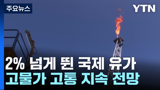 하루에 2% 넘게 뛴 국제 유가...고물가 고통 길어질 듯 / YTN