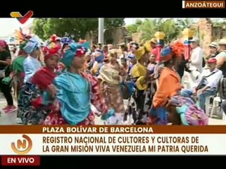 Cultores de los 21 municipios del edo. Anzoátegui se registran en la Gran Misión Viva Venezuela