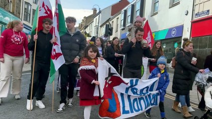 Parêd Gwyl Dewi Aberystwyth 2024