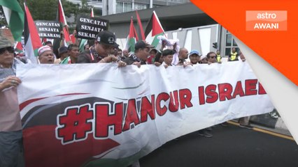 Himpunan Mega Demi Palestin berlangsung aman - Polis