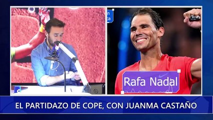 Entrevista a Rafa Nadal ❤️ El Partidazo De La Cope. 15 feb 2024. ❤️