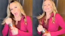 Video: Amanda Holden sytyttää internetin ainutlaatuisella ja tyylikkäällä treenisessiollaan