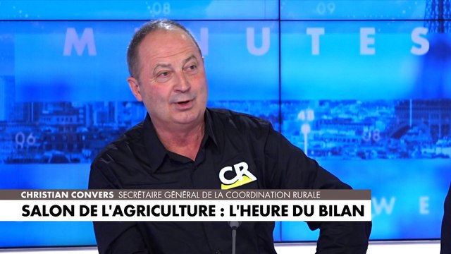 Christian Convers (Coordination rurale), fait le bilan du Salon de l'agriculture : «C'est sûr qu'on a été écoutés. On n'avait jamais vécu ça»