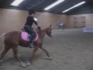 Moi et Lili Rose (À Vendre) - Saut sur des sacs de ripe