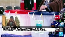Informe desde Teherán: así va el conteo de votos de los comicios parlamentarios