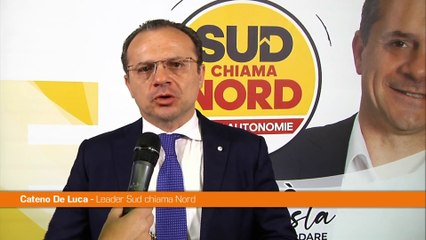 Sud chiama Nord, De Luca "Rete di movimenti civici per le Europee"