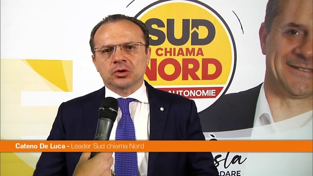 Sud chiama Nord, De Luca Rete di movimenti civici per le Europee