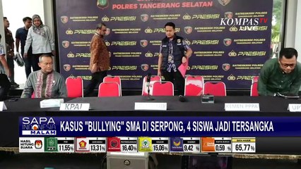 Descargar video: Kasus Perundungan SMA di Serpong, Polisi: Motif Bullying Sebagai Syarat Masuk Geng!