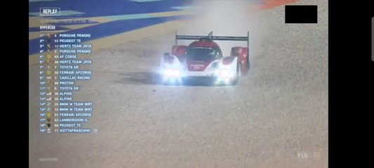 WEC 2024 Qatar 1812 Km Race Campbell Off
