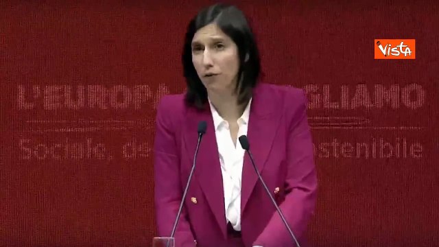 Schlein: Serve conferenza di pace in Medio Oriente, quanto avviene a Gaza non ? accettabile