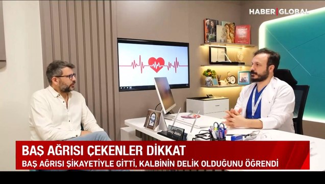 Baş ağrısı şikayetiyle gitti, gerçeği hastanede öğrendi