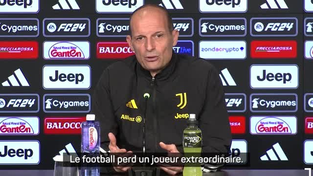 Juventus - Allegri sur la suspension de Paul Pogba : Le football perd un joueur extraordinaire