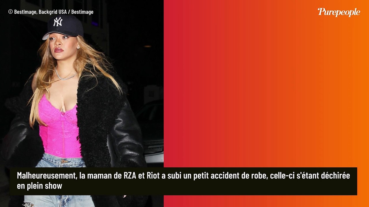 VIDEOS Rihanna payée 8 millions d'euros pour lancer les festivités d'un mariage hors norme, sa robe se déchire en plein show !