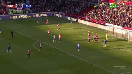Disasi Brille en Défense contre Brentford ⚽