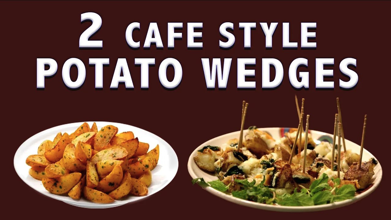 2 Cafe Style Potato Wedges _ Potato Wedges - Cafe Style Instant Crispy & Fluffy Potato Wedges _