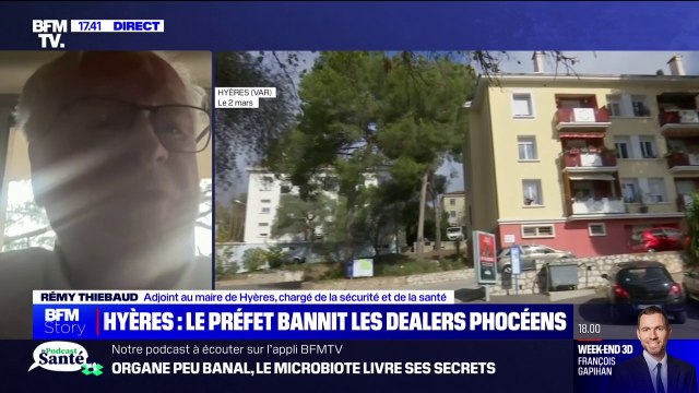 Dealers marseillais à Hyères: Nous sommes dans la demande de la présence permanente de CRS assure Rémy Thiebaud, adjoint au maire de Hyères