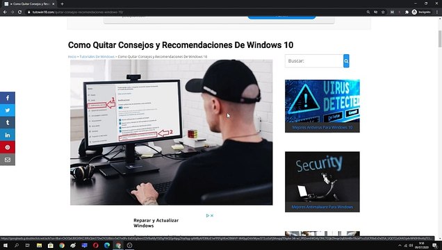 ⛔ DESACTIVAR y ELIMINAR TODA LA PUBLICIDAD de WINDOWS 10 | SIN PROGRAMAS FÁCIL y RÁPIDO