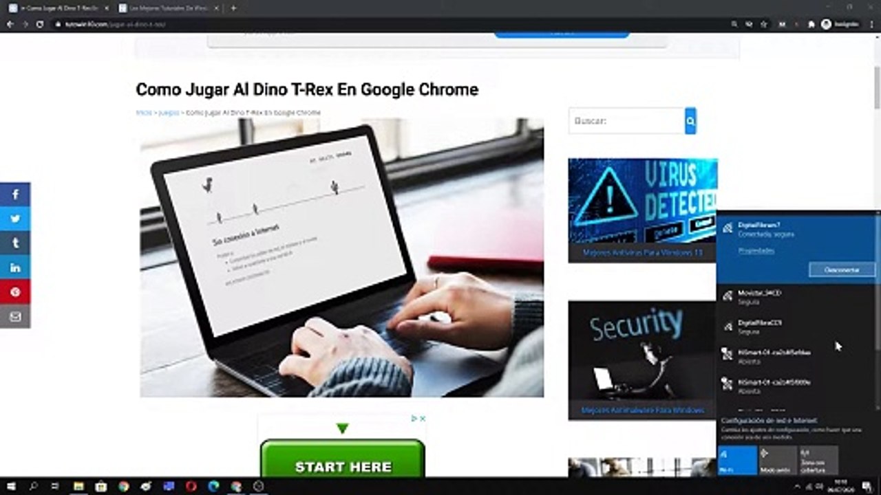  Como JUGAR a DINO T-REX AHORA con CONEXIÓN a INTERNET | SIN CONEXIÓN | En MÓVILES