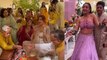 Surbhi Chandna Karan Sharma Haldi and Chooda Ceremony Inside Video Viral, Couple Dance..