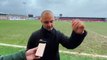 Wigan Athletic boss Shaun Maloney reacts to Fleetwood Town defeat