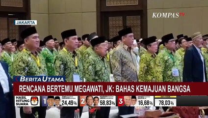 Soal Rencana Bertemu Megawati, JK: Bahas Kemajuan Bangsa
