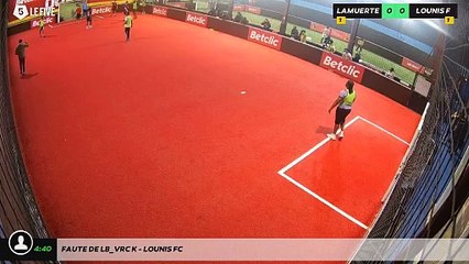 Faute de Lb_vrc K - LOUNIS FC