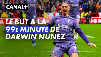 Le but à la 99e minute de Darwin Nunez - Nottingham Forrest / Liverpool - Premier League 2023/24 (J27)