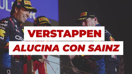 Verstappen fue media España viendo el recital de Sainz: su reconocimiento aquí al español vale tanto como el podio