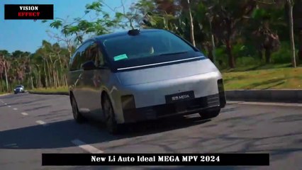Released on March 1st with 2 New Colors, New Li Auto Ideal MEGA MPV 2024 _ Close-Up Details