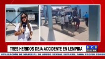 Identifican a las personas que salieron heridas en accidente vial en Lempira