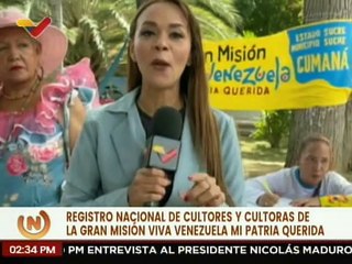 Cultores y cultoras del edo. Sucre se registran en la Gran Misión Viva Venezuela