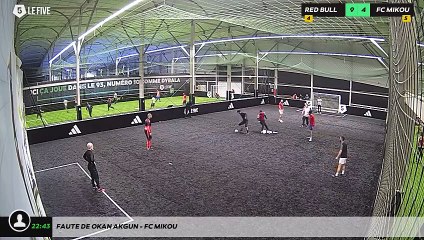 Faute de Okan Akgun - FC MIKOU