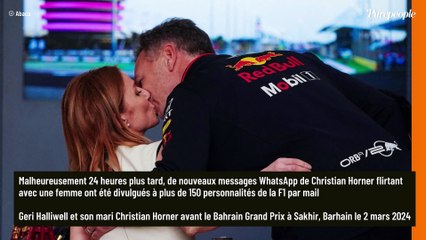 Download Video: PHOTOS Geri Halliwell : Son mariage avec Christian Horner (Red Bull) en pleine tempête, elle joue l'unité au Grand Prix de Bahrein