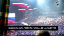 teleSUR Noticias 14:30 02-03: Rusia inaugura Festival Mundial de la Juventud