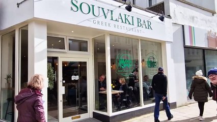 Download Video: New Greek restaurant Souvlaki Bar opens in Worthing