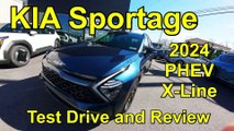 Take A Spin In The Future! 2024 Kia Sportage PHEV X-line Prestige SUV Review & Test Drive